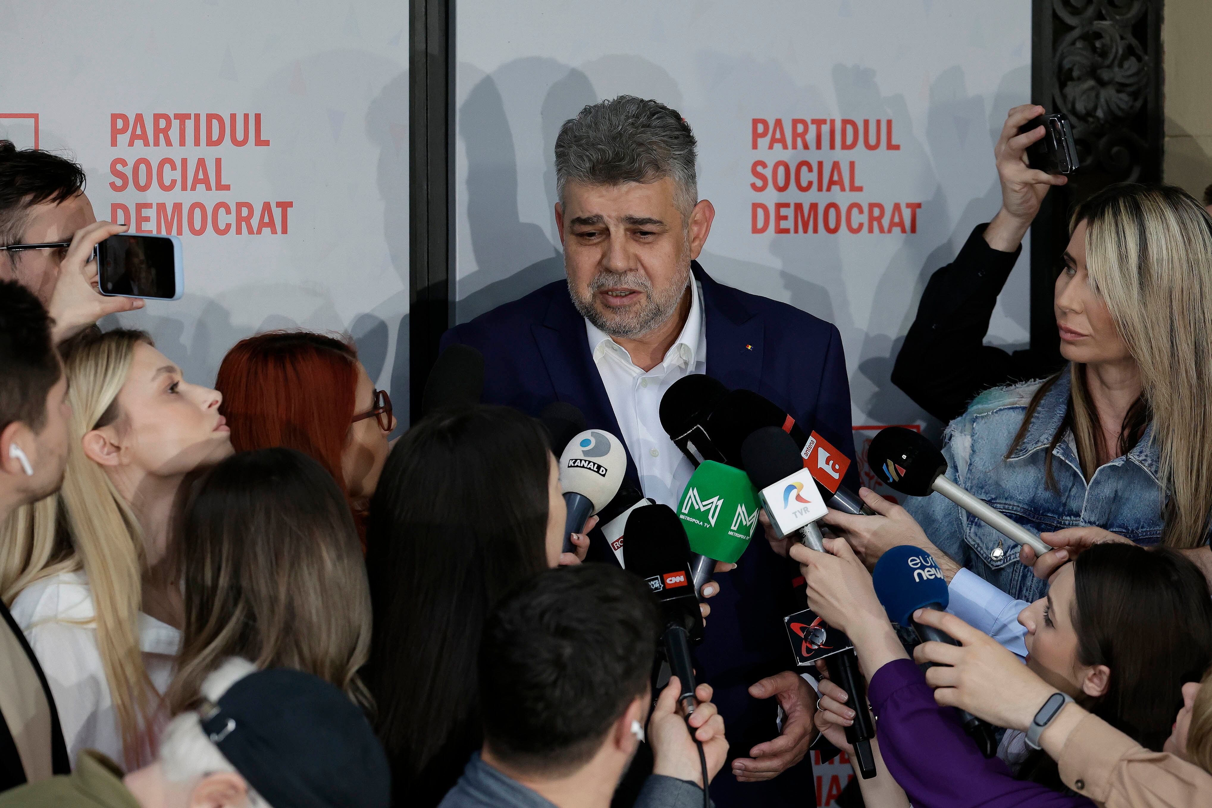 Ciolacu fue tajante al rechazar una posible alianza con los ultras