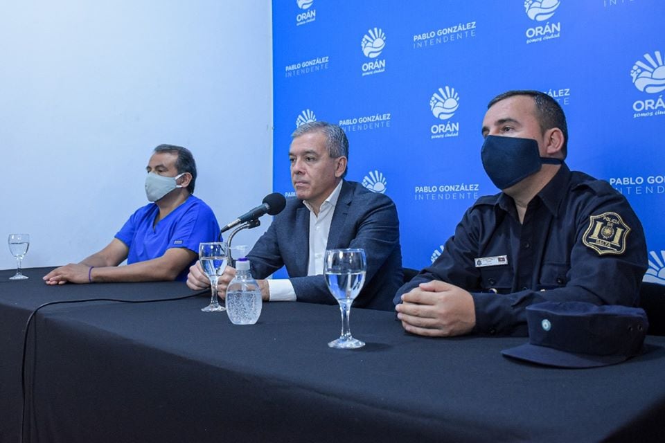 Pablo González, en el centro