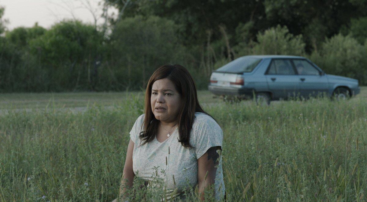 Romina Escobar en "Nosotros nunca moriremos", de Eduardo Crespo.