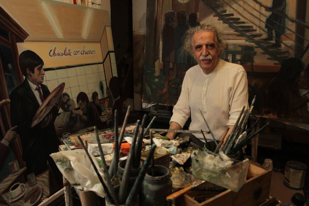 Santoro está preparando una muestra titulada Monoblock.