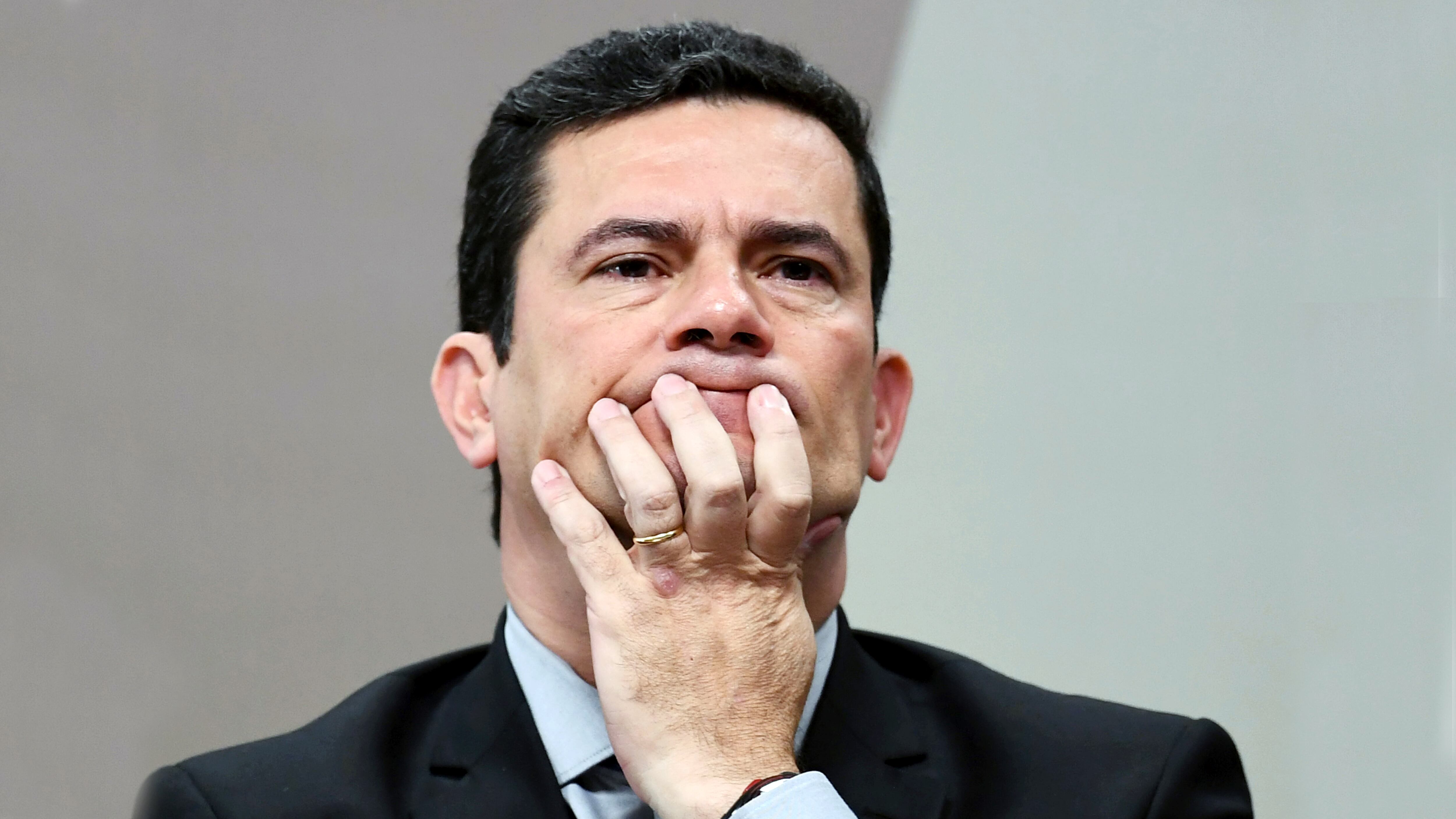 El ex juez Sergio Moro, hoy ministro de Justicia. 