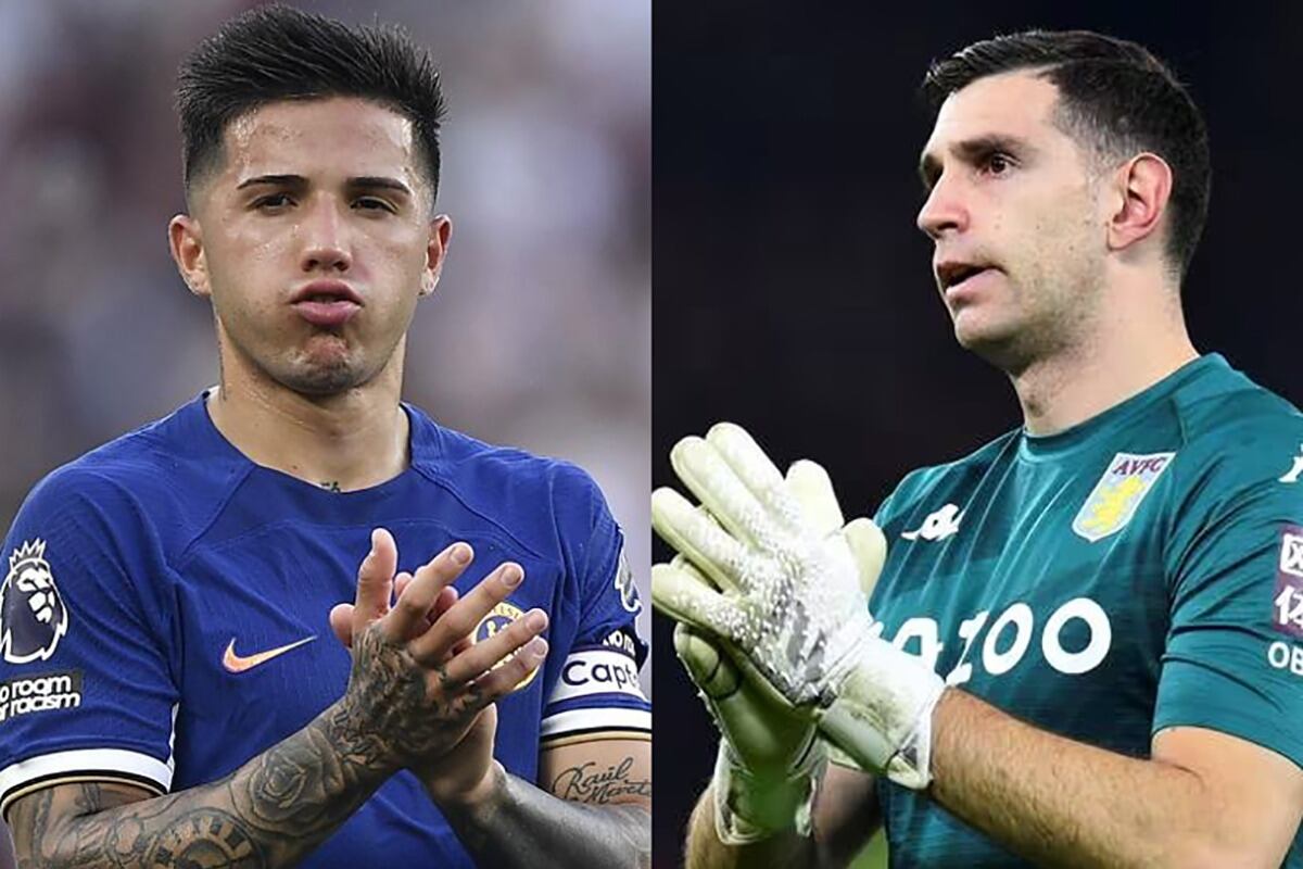 Enzo Fernández y Dibu Martínez, campeones del mundo