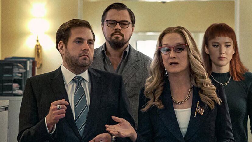 Jonah Hill, Leo Di Caprio, Meryl Streep y Jennifer Lawrence: elenco no le falta a la película.