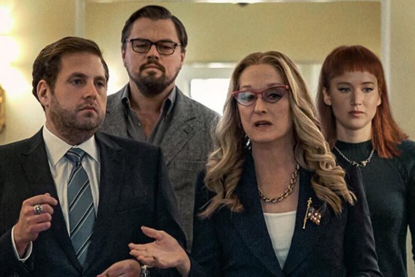 Jonah Hill, Leo Di Caprio, Meryl Streep y Jennifer Lawrence: elenco no le falta a la película.