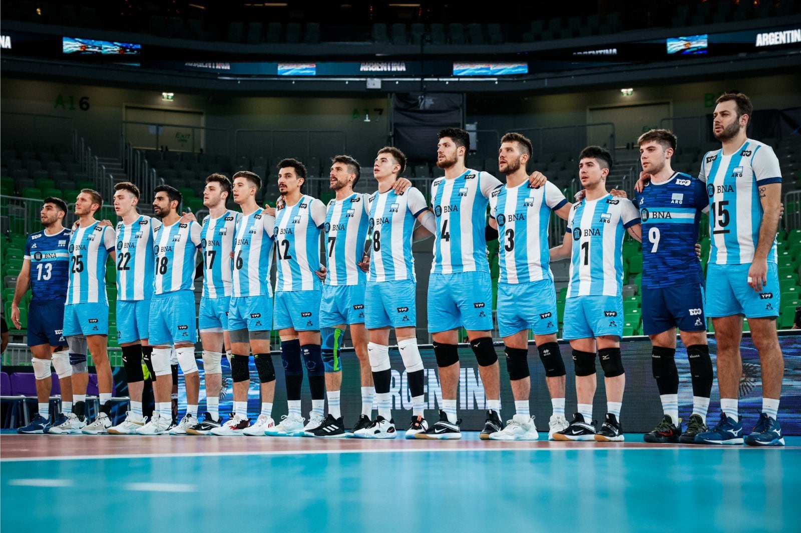 Argentina se enfrentará a Serbia en la VNL 2023. 