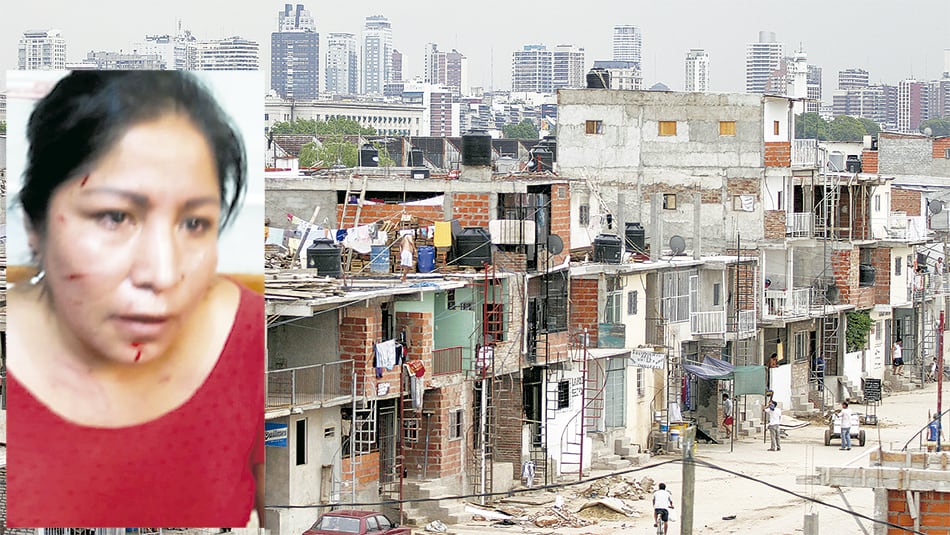 Martha Mamani fue agredida el miércoles pasado.