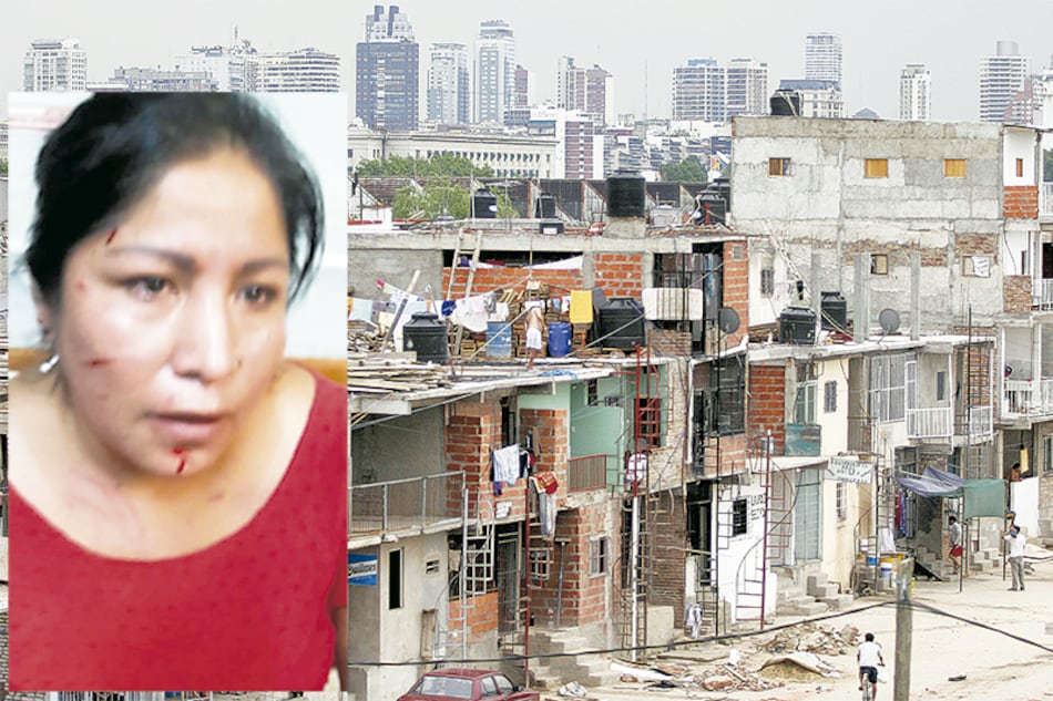 Martha Mamani fue agredida el miércoles pasado.