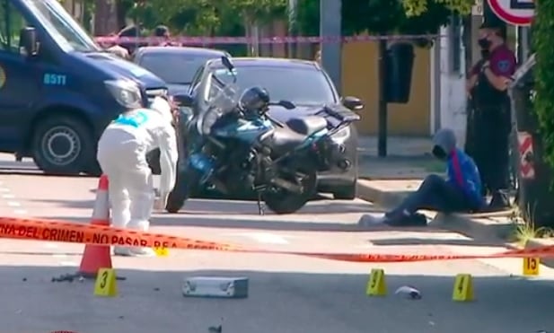 El hecho fue a las 7.10 en la intersección de General Paz y Concordia.