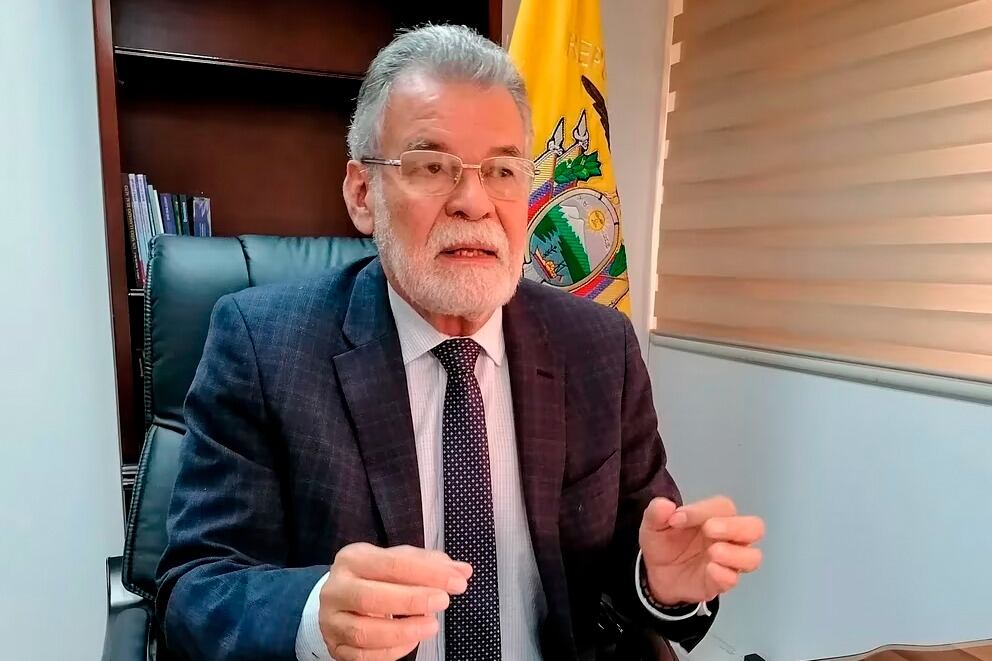 Enrique Pita, vicepresidente del Consejo Nacional Electoral de Ecuador.