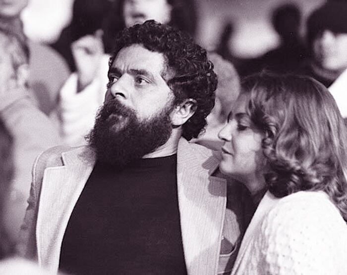 Lula y Marisa a principios de los años ochenta