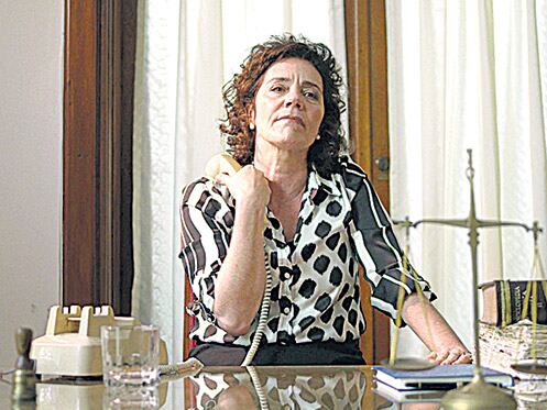 María Onetto, fiscal peligrosa. 