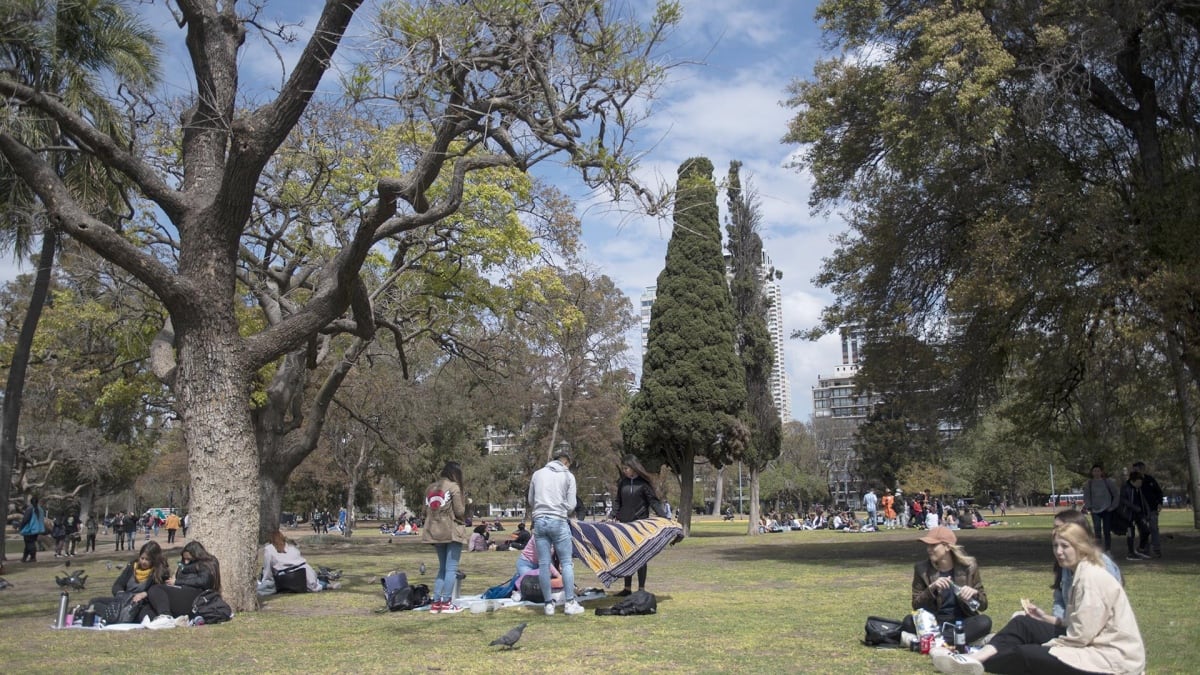 En el AMBA se espera una jornada con cielo despejado y una temperatura máxima de 24 grados.