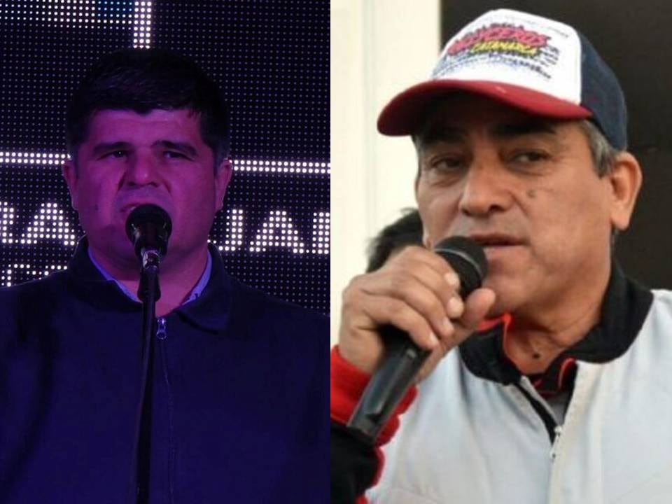 Franco Carletta y Elpidio Guaraz