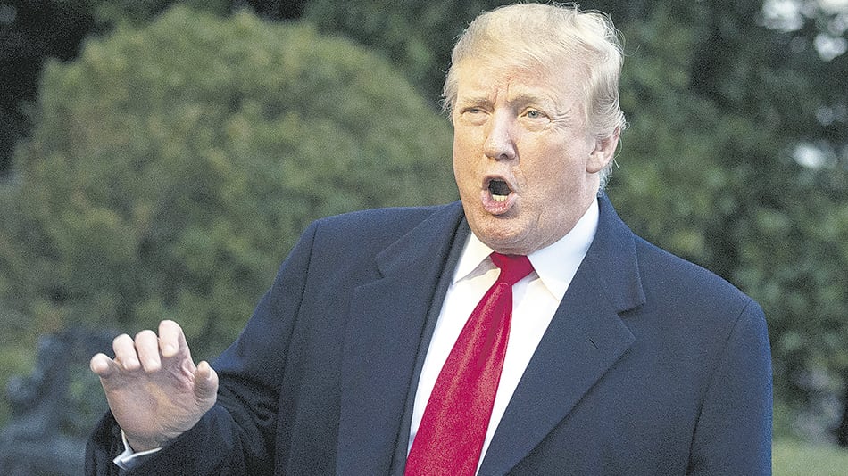 “Ni colusión ni obstrucción; completa y total exoneración”, dijo Trump.