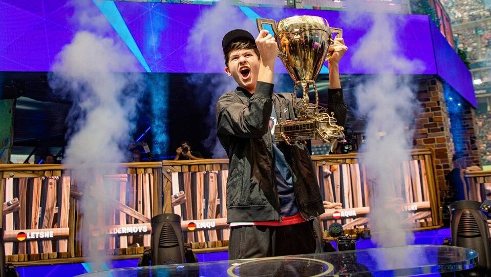 Kyle Giersdorf fue el campeón de la Fortnite World Cup y se llevó 3 de los 30 millones de dólares en premios.