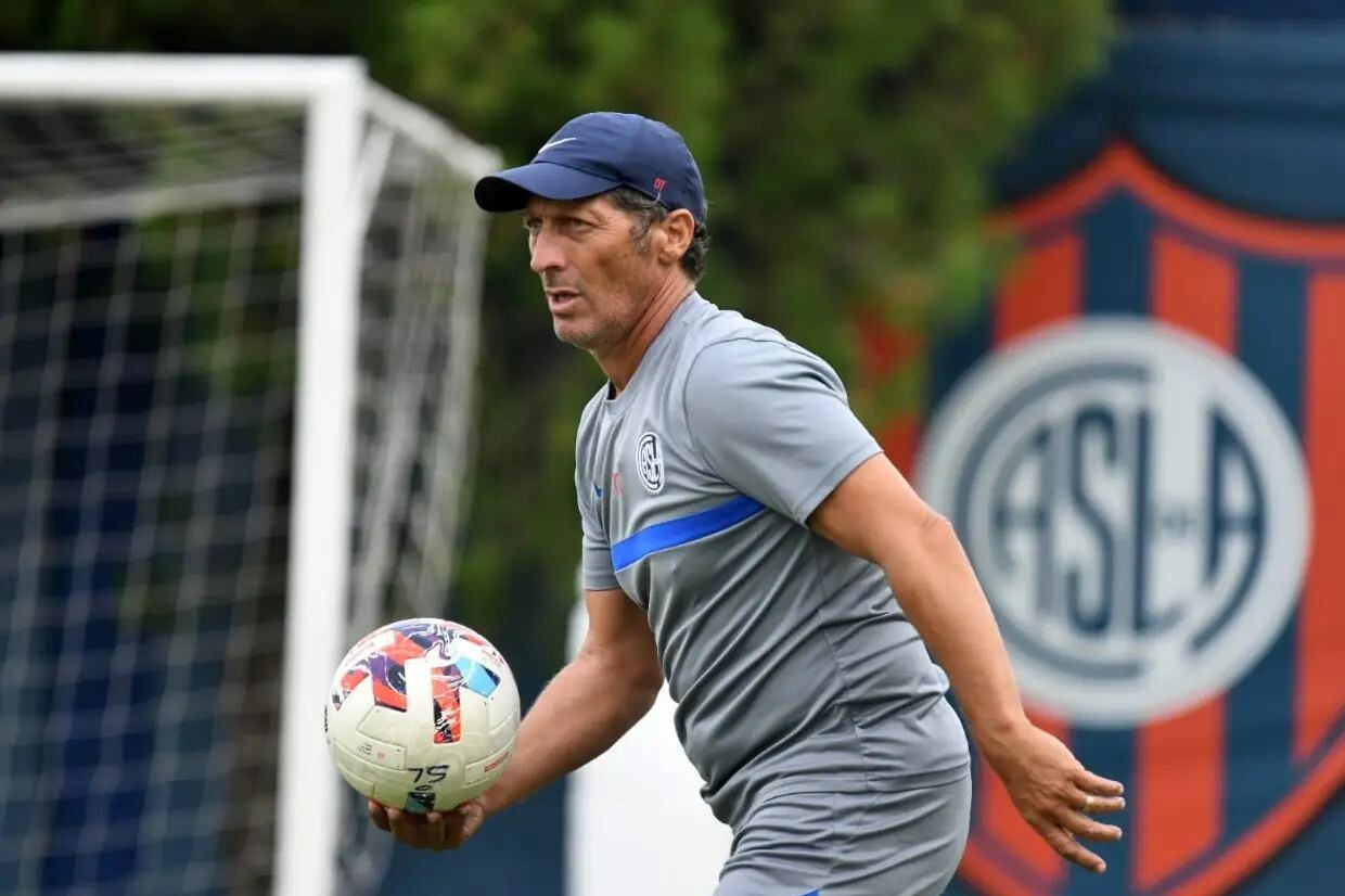 Pedro Troglio, flamante DT de San Lorenzo.