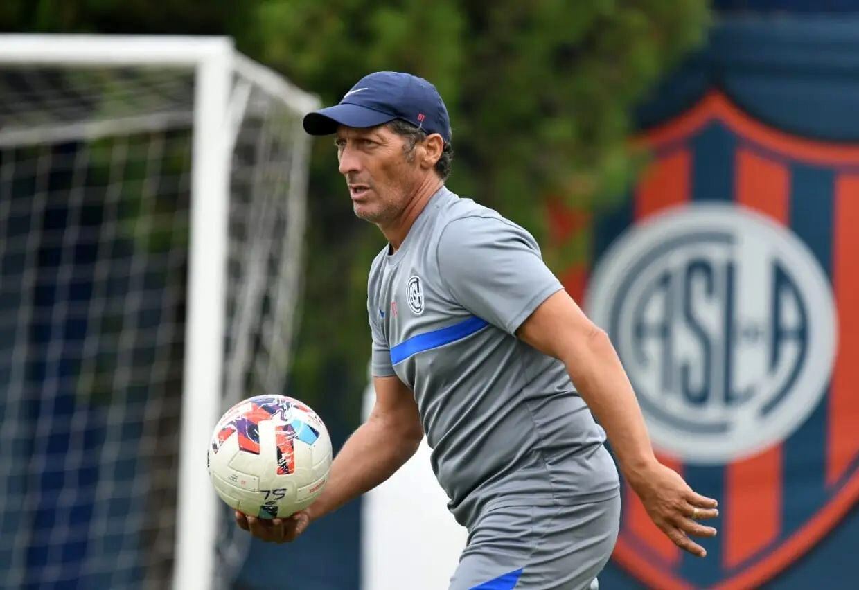 Pedro Troglio, flamante DT de San Lorenzo.