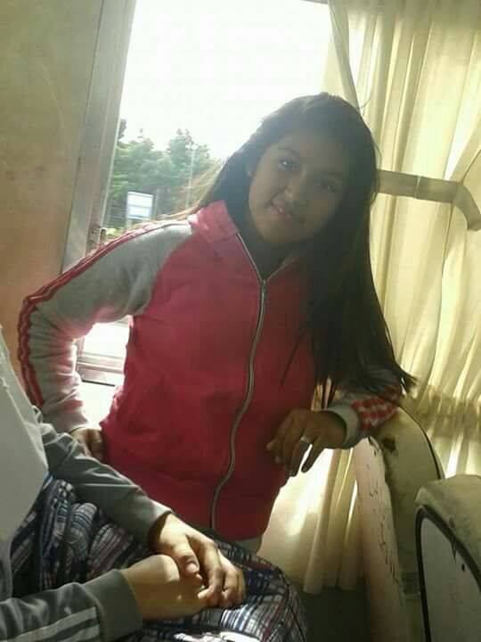 Nadia Rojas, una de las dos adolescentes buscadas.