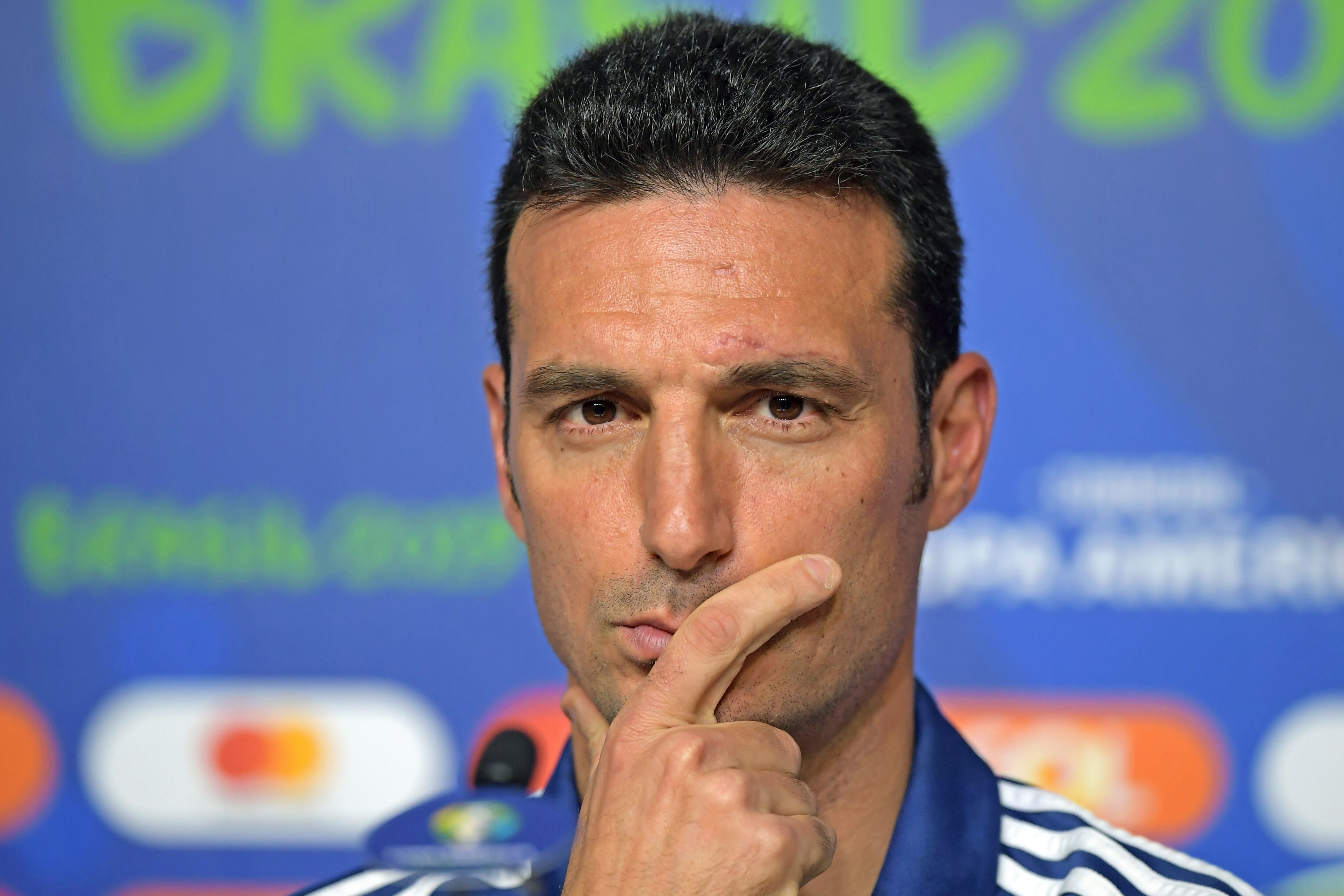 El seleccionador argentino Lionel Scaloni.