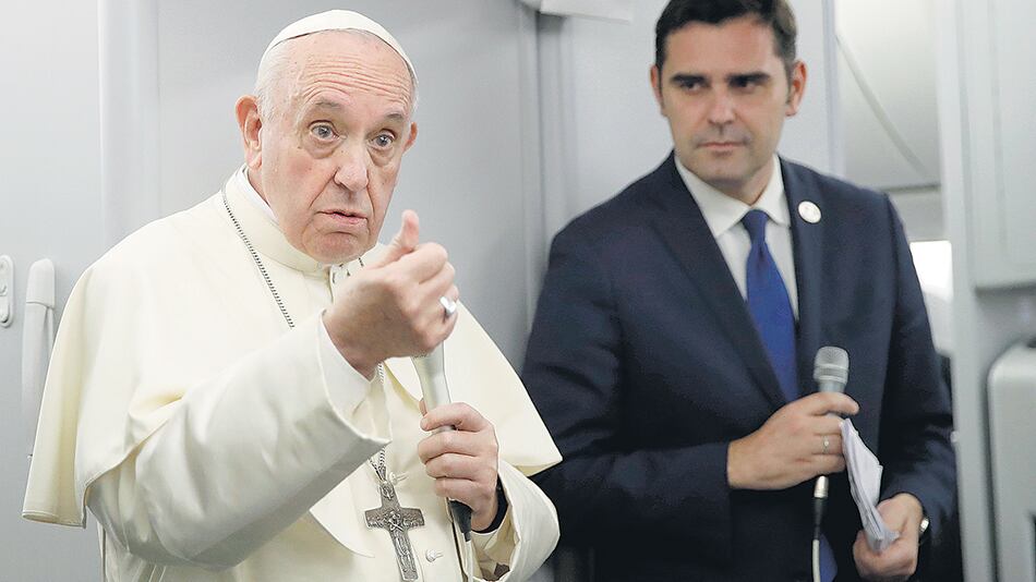 “Me da miedo un derramamiento de sangre. El problema de la violencia me aterroriza”, dijo Francisco.