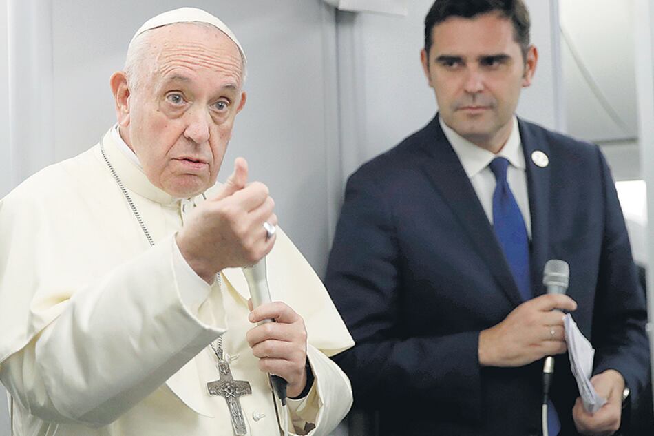 “Me da miedo un derramamiento de sangre. El problema de la violencia me aterroriza”, dijo Francisco.