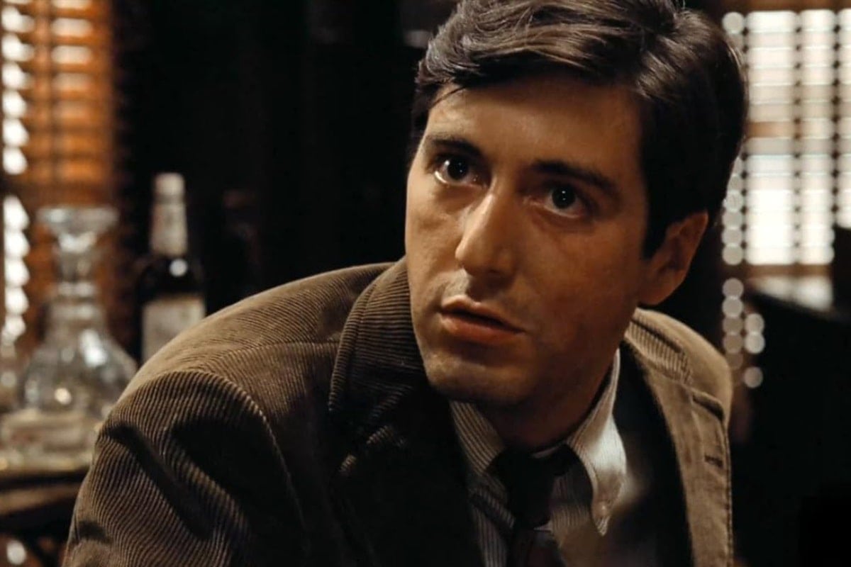 Al Pacino en El Padrino, una película por la que fue nominado al Oscar.