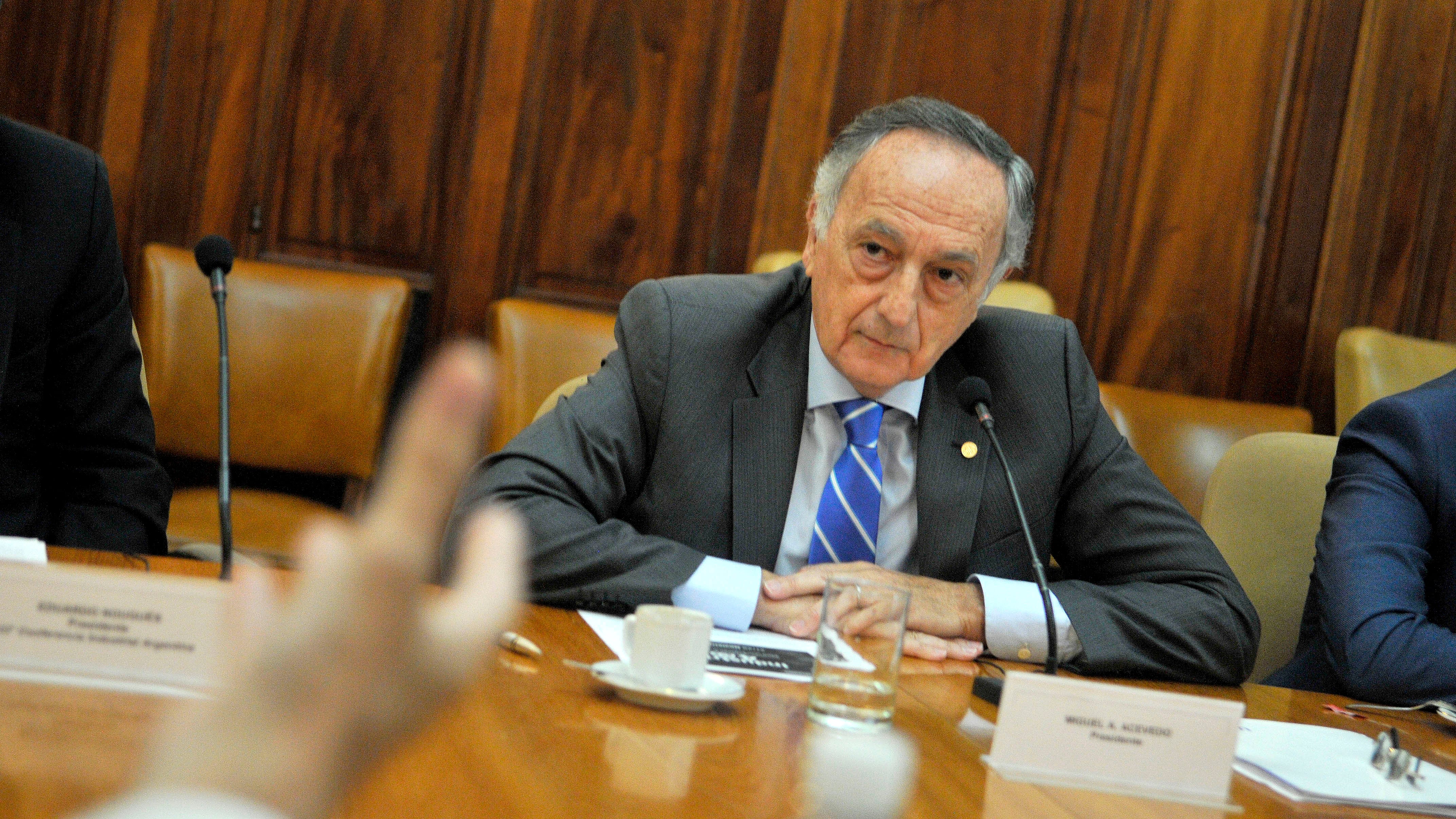 Miguel Acevedo, presidente de la Unión Industrial Argentina.