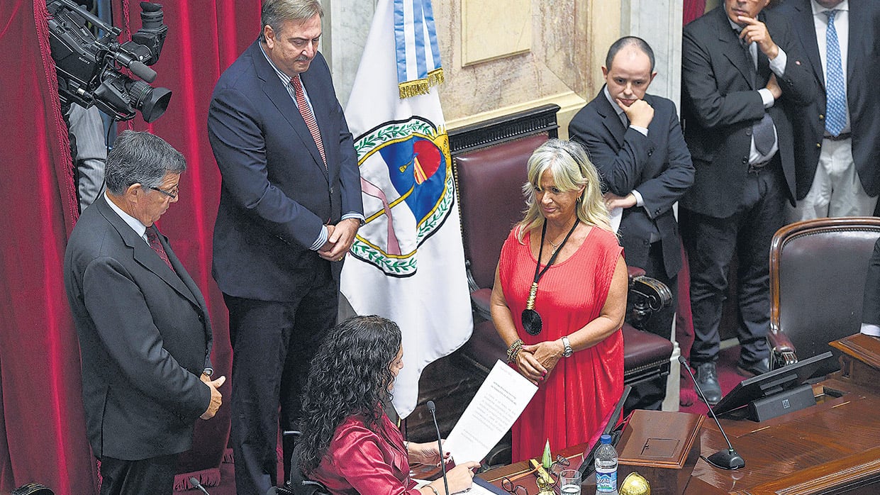 La senadora kirchnerista Inés Pilatti Vergara juró ayer como vicepresidenta segunda del cuerpo.