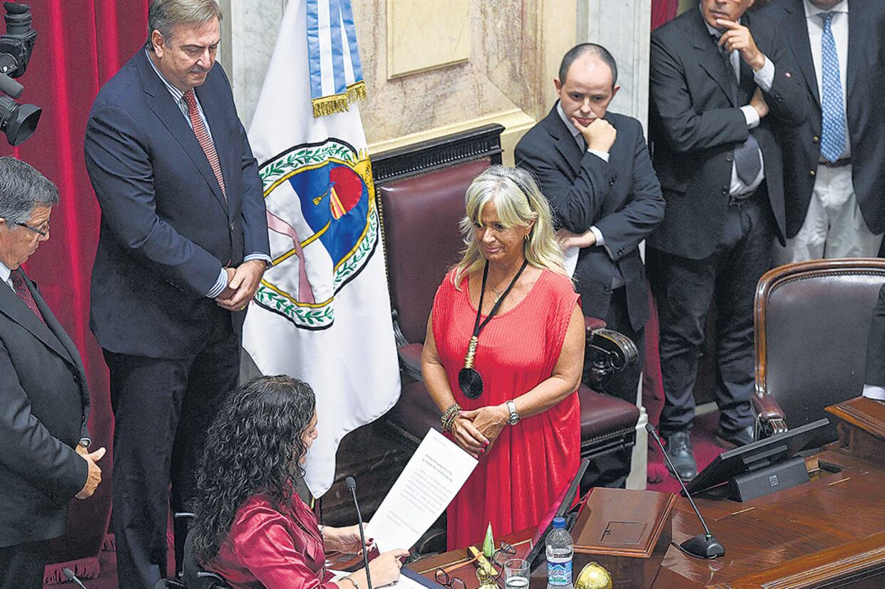 La senadora kirchnerista Inés Pilatti Vergara juró ayer como vicepresidenta segunda del cuerpo.