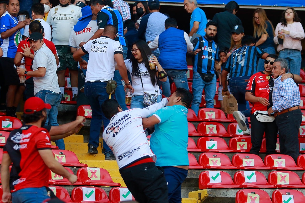 La violencia fue muy grande en el fútbol mexicano
