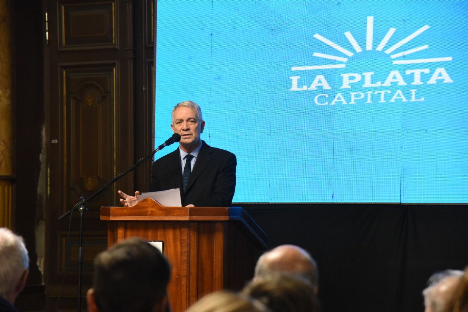 Julio Alak, intendente de la capital bonaerense. 