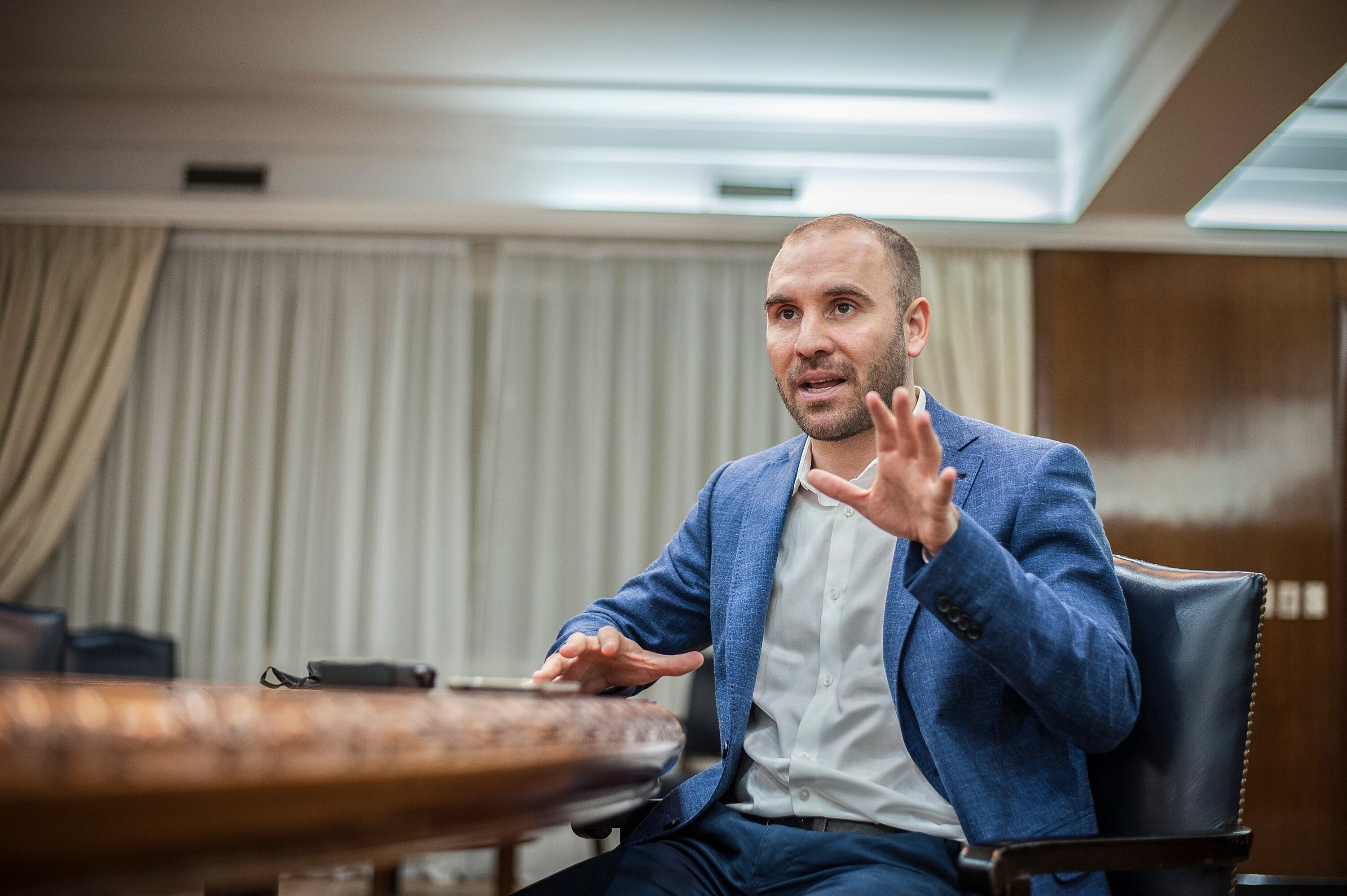 Martín Guzmán no se quiere dejar presionar por el mercado.