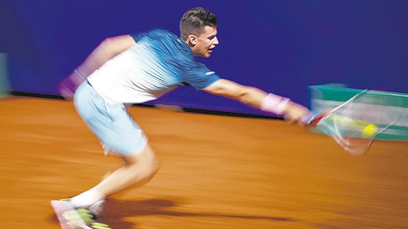 Dominic Thiem, número 8 del mundo y primer favorito en el Argentina Open.