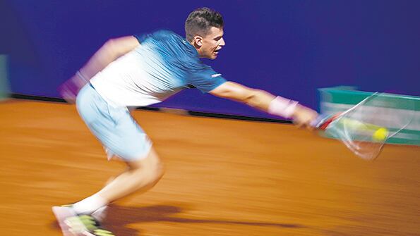 Dominic Thiem, número 8 del mundo y primer favorito en el Argentina Open.