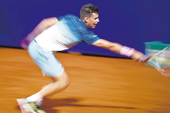 Dominic Thiem, número 8 del mundo y primer favorito en el Argentina Open.