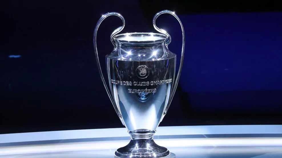Trofeo de la Champions League.