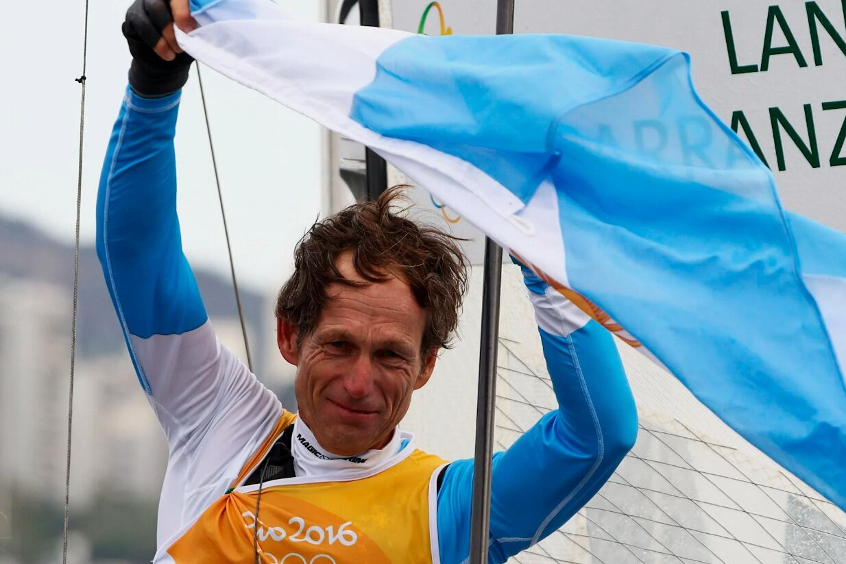 Lange, ganador del oro junto a Cecilia Carranza en Río 2016.