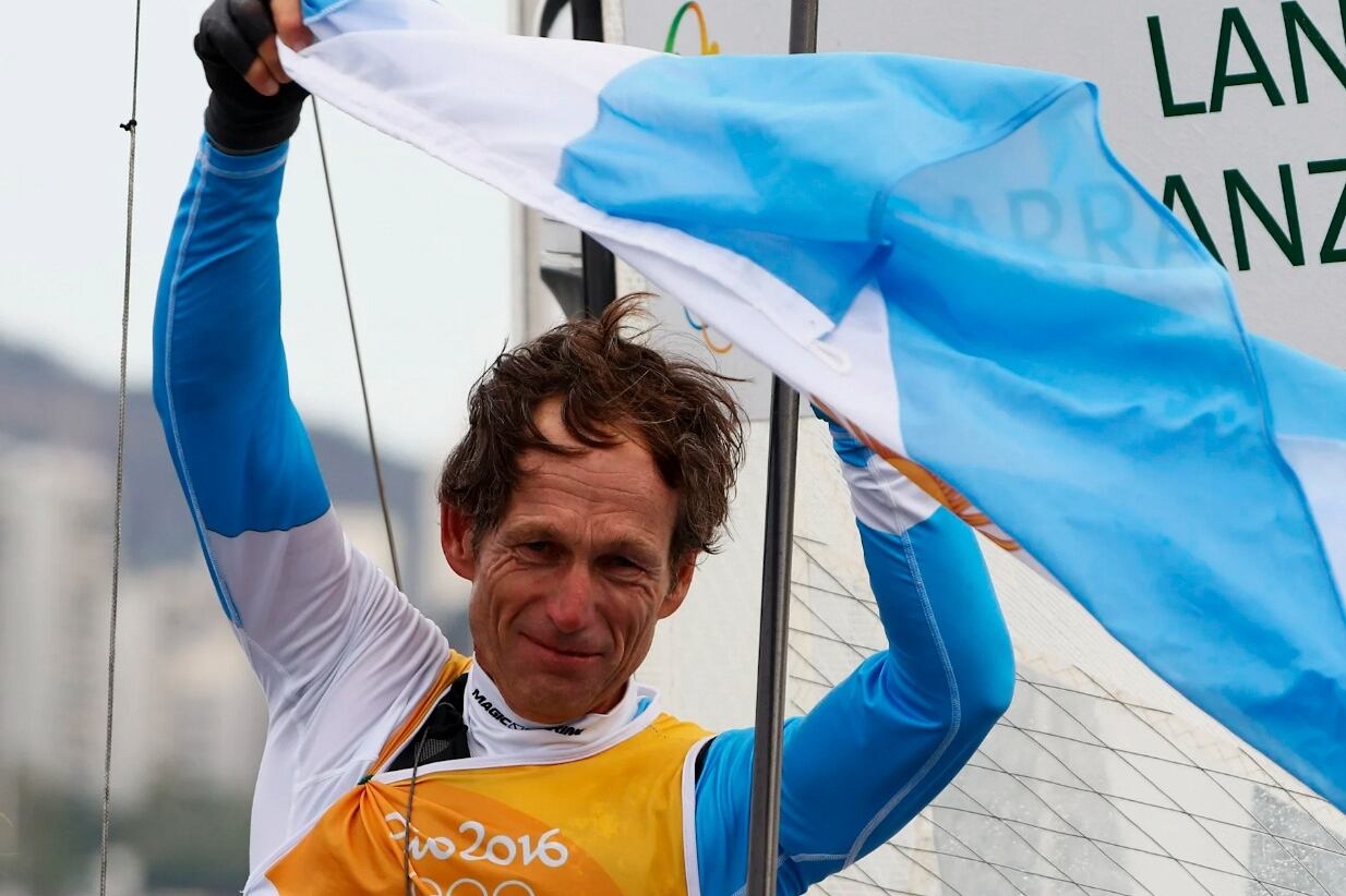 Lange, ganador del oro junto a Cecilia Carranza en Río 2016.