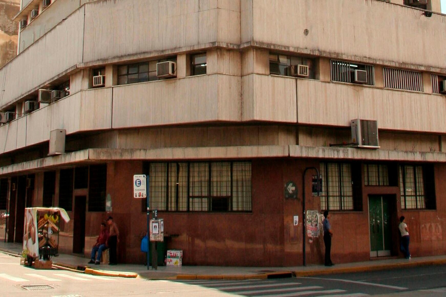 La sede de la Caja de Jubilaciones en la ciudad capital.
