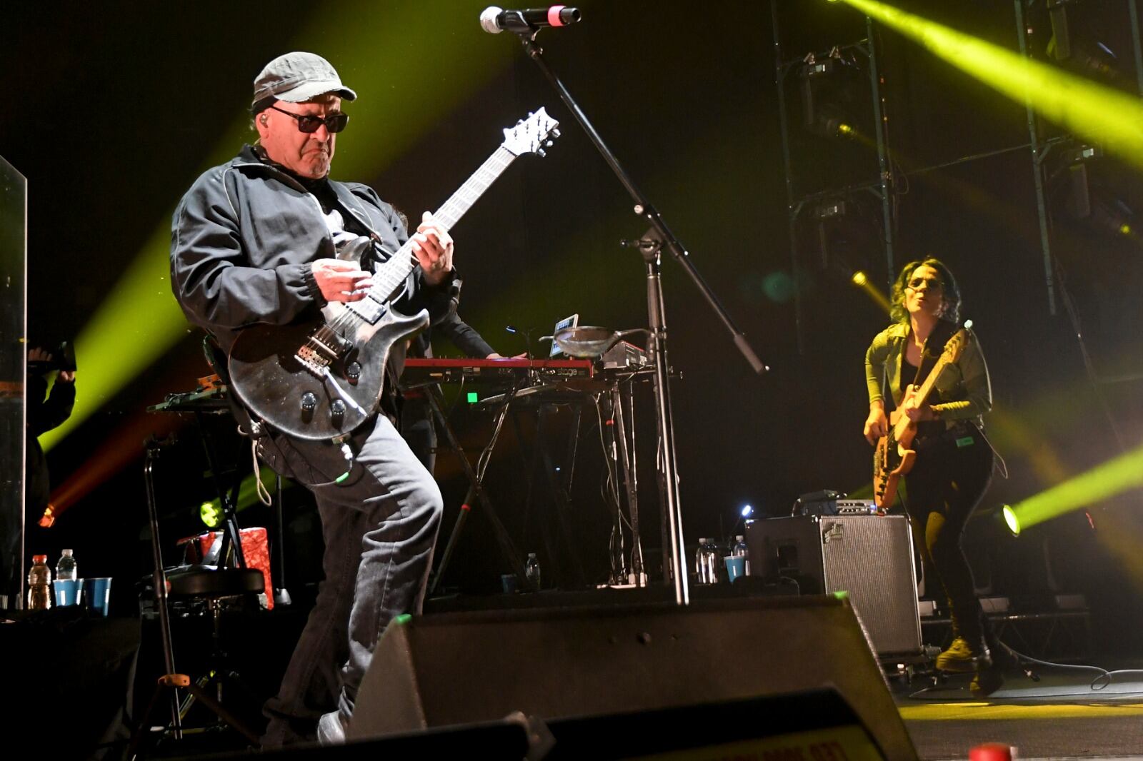 Daffunchio se mostró pletórico durante el show