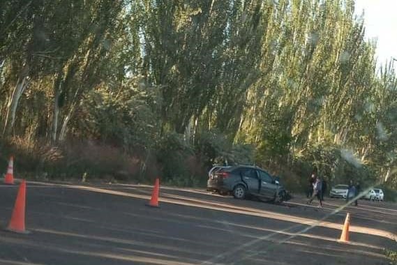 Cinco muertos tras un choque frontal en la localidad mendocina de Lavalle. Imagen: Facebook Lavalle Online