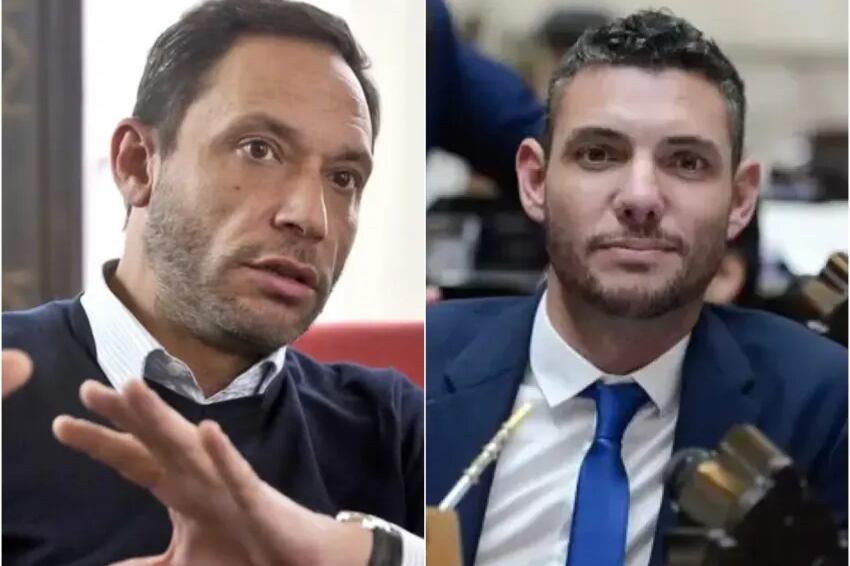 Ferraro y Arabia, los diputados que viajaron a Israel. 