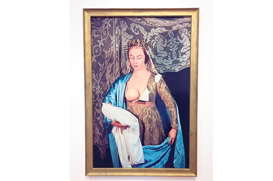 Foto sin título (#205), de Cindy Sherman,1989; 155 x 122 cm.