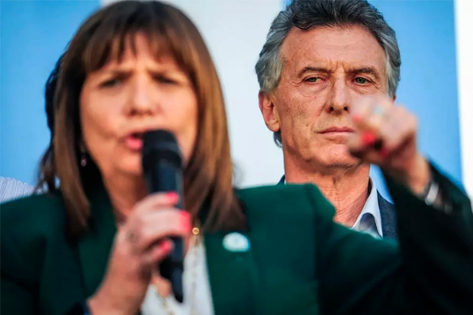Patricia Bullrich cruzó a Mauricio Macri