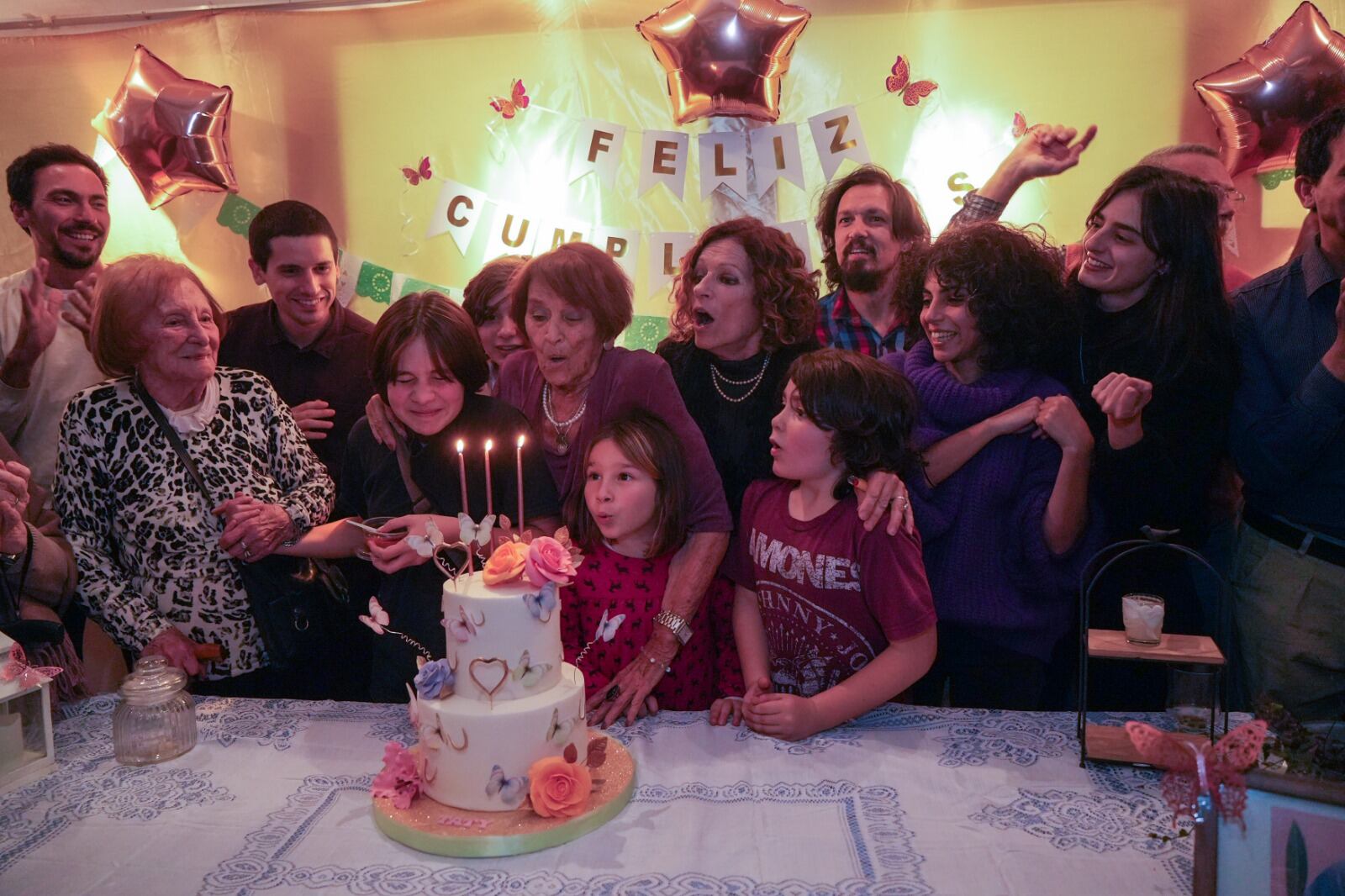 El abrazo de Lita Boitano.