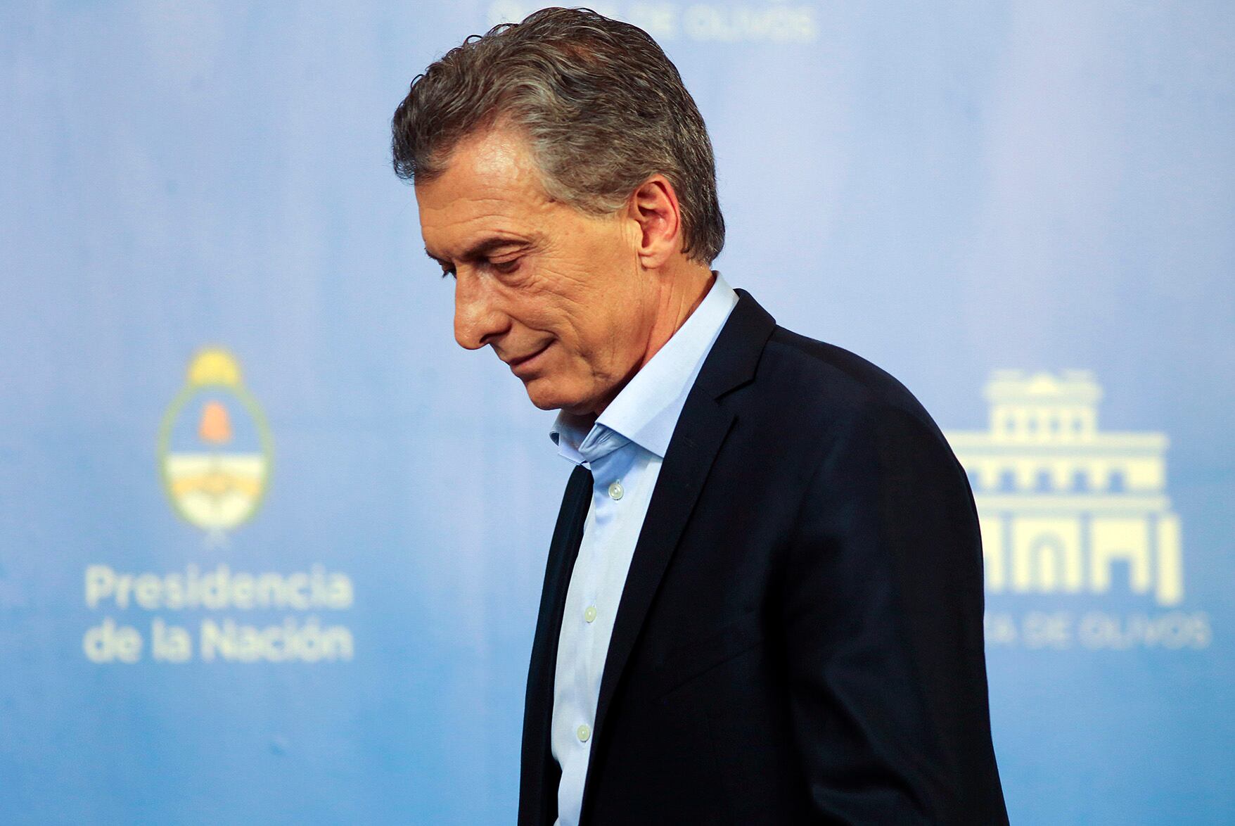 El presidente Mauricio Macri