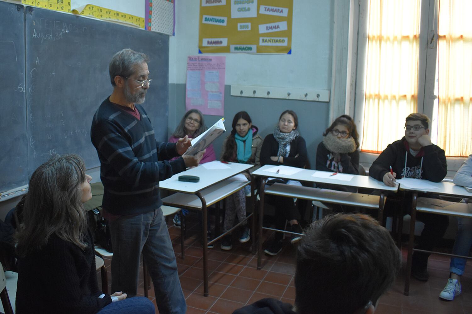 Eduardo Mileo, uno de los poetas participantes del Festival.
