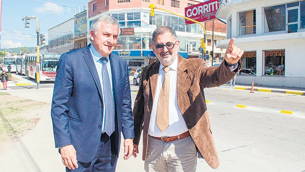 Gerardo Morales y Raúl Jorge, socios históricos de la UCR jujeña.