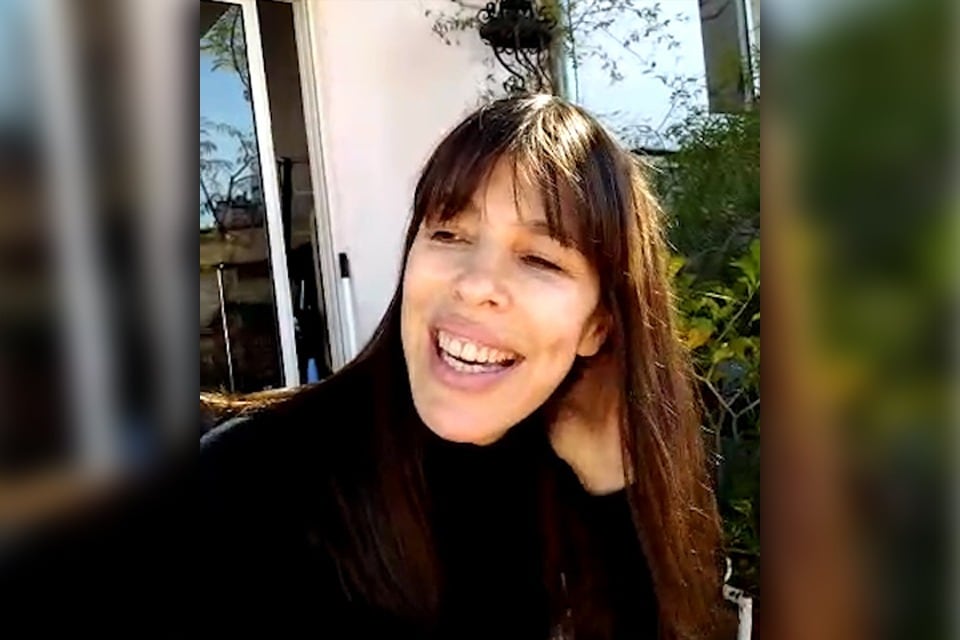 Valentina Bassi también saludó a Página/12 por sus 33 años.