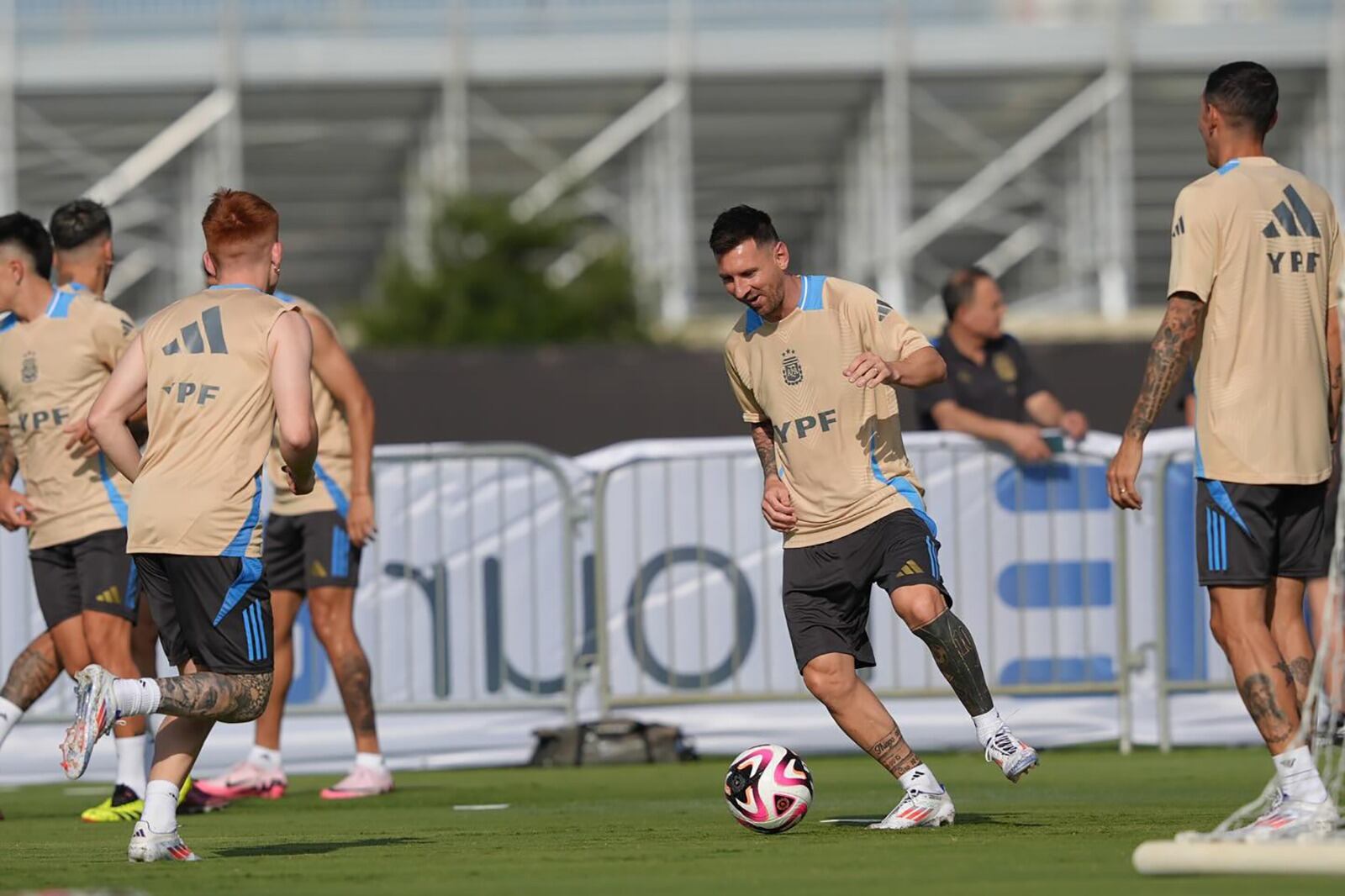 La Selección se prepara para los cuartos